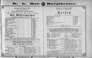 Theaterzettel (Oper und Burgtheater in Wien) 18931210 Seite: 2