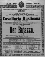 Theaterzettel (Oper und Burgtheater in Wien) 18931224 Seite: 1