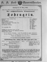 Theaterzettel (Oper und Burgtheater in Wien) 18940318 Seite: 1