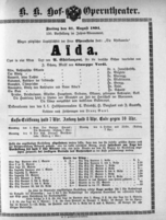 Theaterzettel (Oper und Burgtheater in Wien) 18940831 Seite: 1