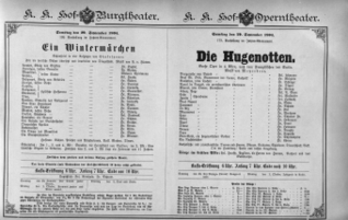 Theaterzettel (Oper und Burgtheater in Wien) 18940929 Seite: 2