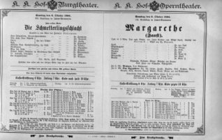Theaterzettel (Oper und Burgtheater in Wien) 18941006 Seite: 1