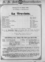Theaterzettel (Oper und Burgtheater in Wien) 18941014 Seite: 1