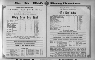 Theaterzettel (Oper und Burgtheater in Wien) 18941118 Seite: 2