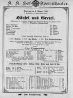 Theaterzettel (Oper und Burgtheater in Wien) 18950106 Seite: 1