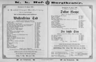 Theaterzettel (Oper und Burgtheater in Wien) 18950113 Seite: 2
