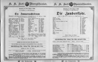 Theaterzettel (Oper und Burgtheater in Wien) 18950126 Seite: 2