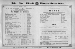 Theaterzettel (Oper und Burgtheater in Wien) 18950210 Seite: 2