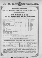 Theaterzettel (Oper und Burgtheater in Wien) 18950217 Seite: 1