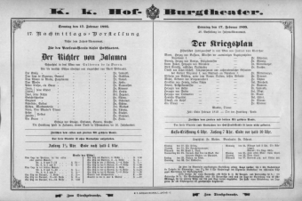 Theaterzettel (Oper und Burgtheater in Wien) 18950217 Seite: 2