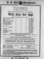 Theaterzettel (Oper und Burgtheater in Wien) 18950311 Seite: 2