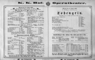 Theaterzettel (Oper und Burgtheater in Wien) 18950415 Seite: 2