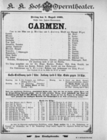 Theaterzettel (Oper und Burgtheater in Wien) 18950802 Seite: 1
