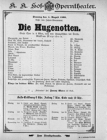 Theaterzettel (Oper und Burgtheater in Wien) 18950804 Seite: 1