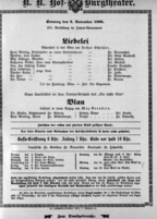 Theaterzettel (Oper und Burgtheater in Wien) 18951103 Seite: 2
