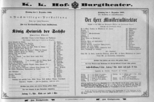 Theaterzettel (Oper und Burgtheater in Wien) 18951201 Seite: 2