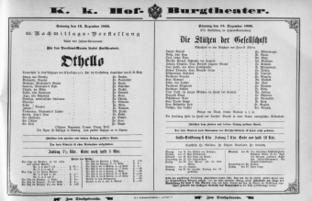 Theaterzettel (Oper und Burgtheater in Wien) 18951215 Seite: 2