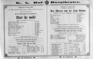 Theaterzettel (Oper und Burgtheater in Wien) 18960105 Seite: 2