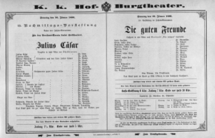 Theaterzettel (Oper und Burgtheater in Wien) 18960126 Seite: 2