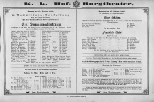 Theaterzettel (Oper und Burgtheater in Wien) 18960223 Seite: 2
