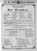 Theaterzettel (Oper und Burgtheater in Wien) 18960823 Seite: 1