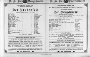 Theaterzettel (Oper und Burgtheater in Wien) 18960903 Seite: 2