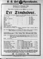Theaterzettel (Oper und Burgtheater in Wien) 18961114 Seite: 1