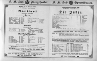 Theaterzettel (Oper und Burgtheater in Wien) 18961114 Seite: 2