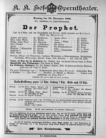 Theaterzettel (Oper und Burgtheater in Wien) 18961122 Seite: 1