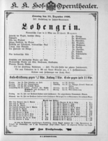 Theaterzettel (Oper und Burgtheater in Wien) 18961213 Seite: 1
