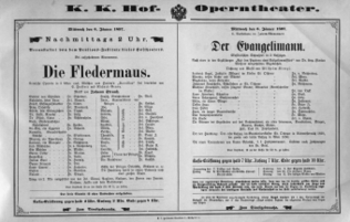 Theaterzettel (Oper und Burgtheater in Wien) 18970106 Seite: 2