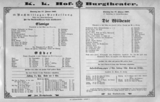 Theaterzettel (Oper und Burgtheater in Wien) 18970117 Seite: 2