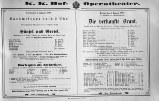Theaterzettel (Oper und Burgtheater in Wien) 18970202 Seite: 2