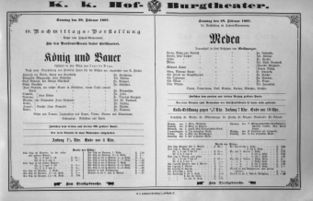 Theaterzettel (Oper und Burgtheater in Wien) 18970228 Seite: 2