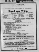 Theaterzettel (Oper und Burgtheater in Wien) 18970424 Seite: 2
