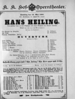 Theaterzettel (Oper und Burgtheater in Wien) 18970515 Seite: 1