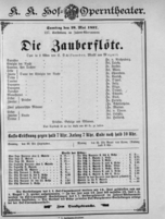 Theaterzettel (Oper und Burgtheater in Wien) 18970529 Seite: 1