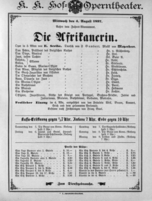 Theaterzettel (Oper und Burgtheater in Wien) 18970804 Seite: 1