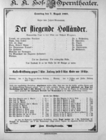 Theaterzettel (Oper und Burgtheater in Wien) 18970807 Seite: 1