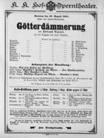 Theaterzettel (Oper und Burgtheater in Wien) 18970829 Seite: 1