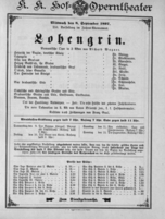 Theaterzettel (Oper und Burgtheater in Wien) 18970908 Seite: 1