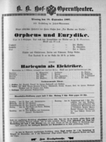 Theaterzettel (Oper und Burgtheater in Wien) 18970920 Seite: 1