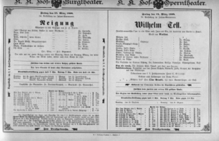 Theaterzettel (Oper und Burgtheater in Wien) 18980325 Seite: 2