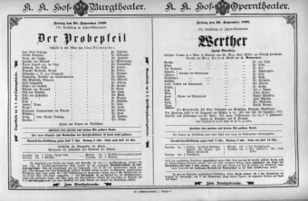 Theaterzettel (Oper und Burgtheater in Wien) 18980930 Seite: 2