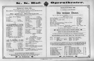 Theaterzettel (Oper und Burgtheater in Wien) 18981009 Seite: 2