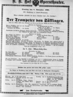 Theaterzettel (Oper und Burgtheater in Wien) 18981108 Seite: 2