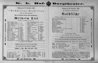 Theaterzettel (Oper und Burgtheater in Wien) 18981127 Seite: 2