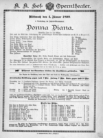 Theaterzettel (Oper und Burgtheater in Wien) 18990104 Seite: 1