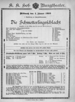 Theaterzettel (Oper und Burgtheater in Wien) 18990104 Seite: 2