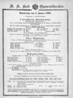 Theaterzettel (Oper und Burgtheater in Wien) 18990105 Seite: 2